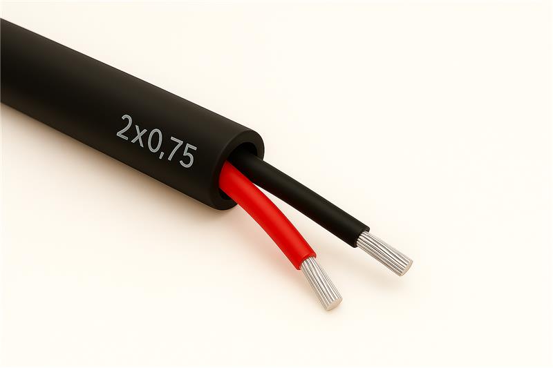 CABLE2M-RB-2X0.75-HF